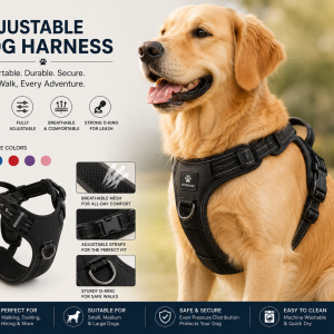 Homepage New adjustable dog harness